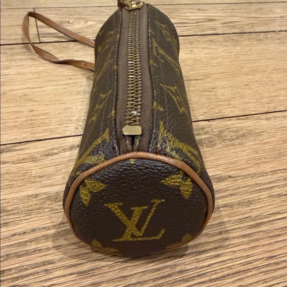 Louis Vuitton Monogram Brown Cylinder Wristlet - Picture 2 of 8